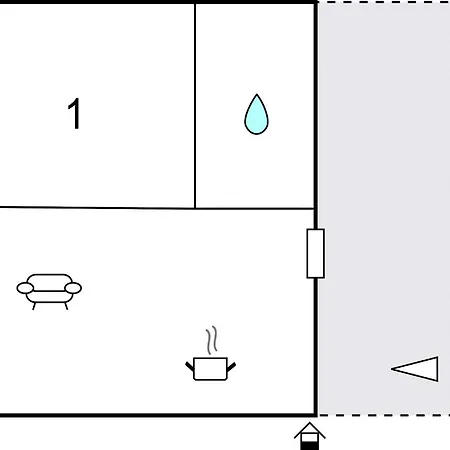In With Kitchen Apartman